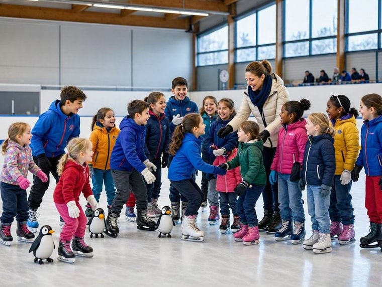 École de hockey sur glace pour enfants
