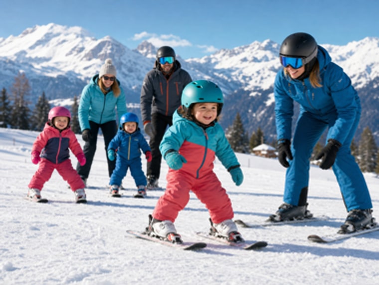 Cours de ski enfants