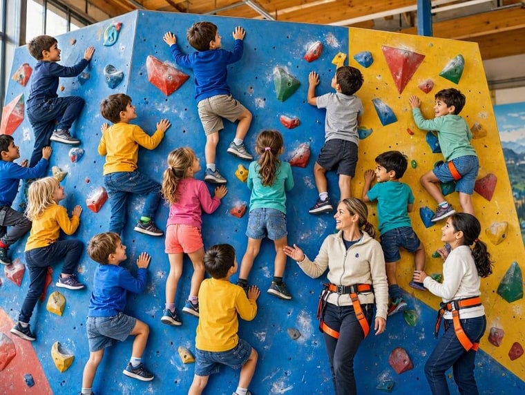 Cours d’escalade enfants