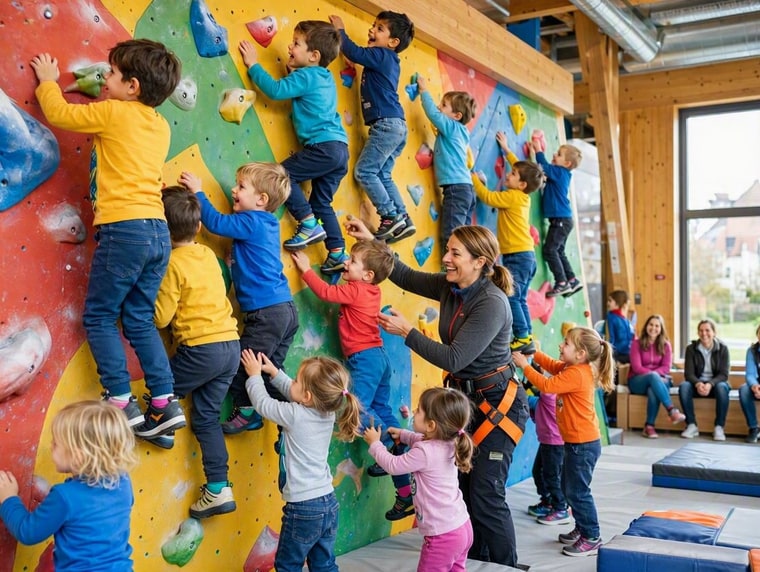 Camps vacances d'escalade