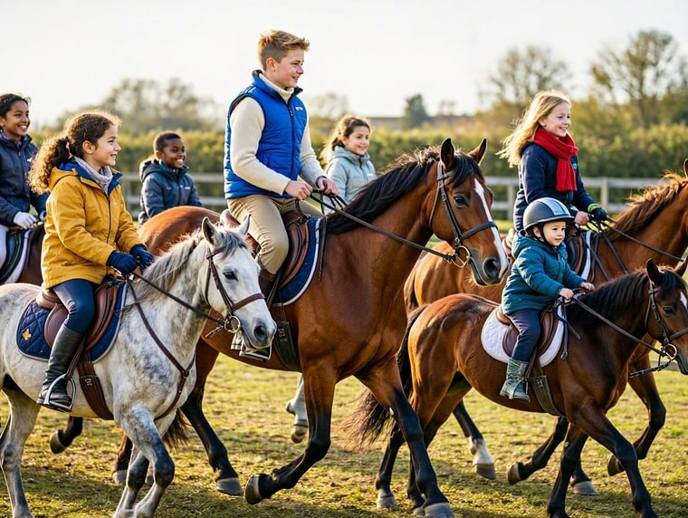 Manège de Leysin - Balades à poney et à cheval