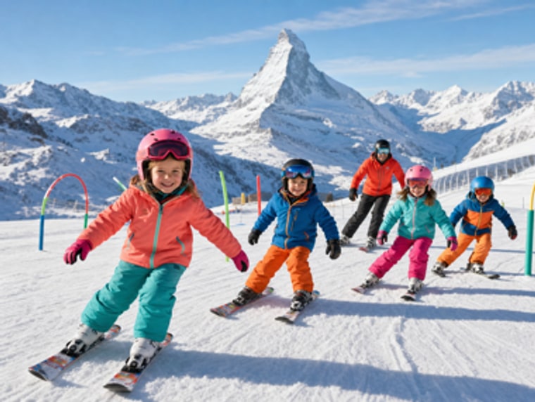 École de ski Snowli Kids (4-6 ans) à Zermatt