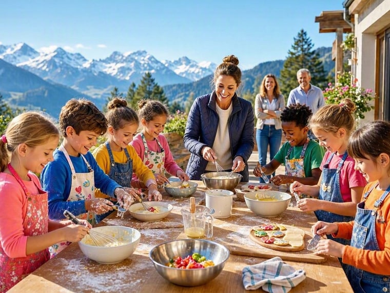 Atelier de cuisine des fromages en alpage