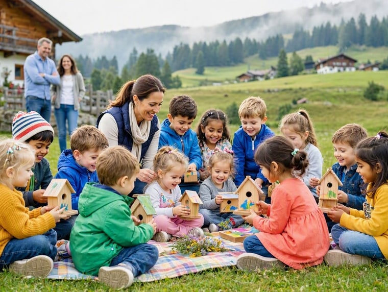 Le camp de printemps