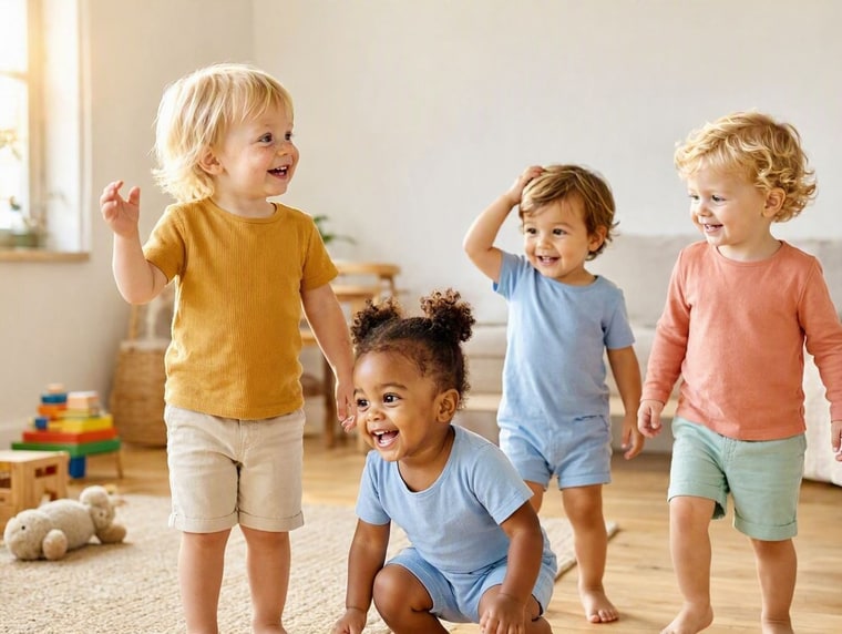 Cours de gymnastique pour bébés