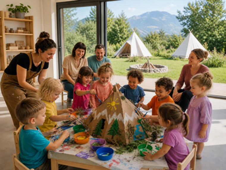 Semaines créatives pour enfants (stages d'été)