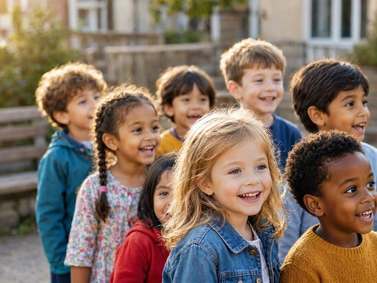 Jardin d'enfants créatif