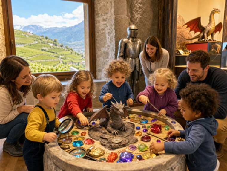 Anniversaire au Château d'Aigle