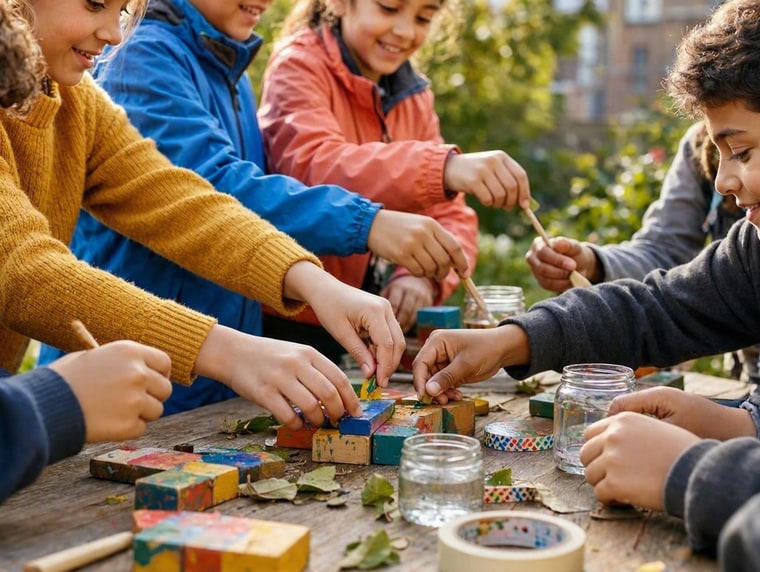 Pèche aux truites pour enfants