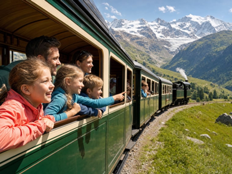 Le Petit Train des Combins - Découverte du Haut-Val de Bagnes
