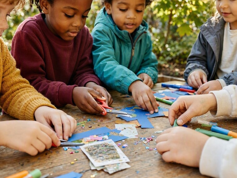 Playgrounds and picnic areas