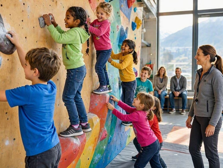 Cours d'escalade enfants