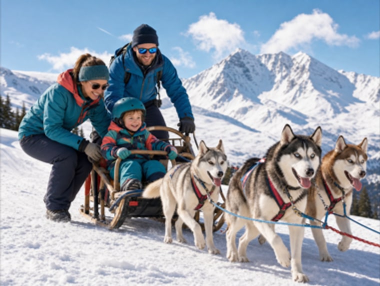Dog sledding - Half-day discovery tour