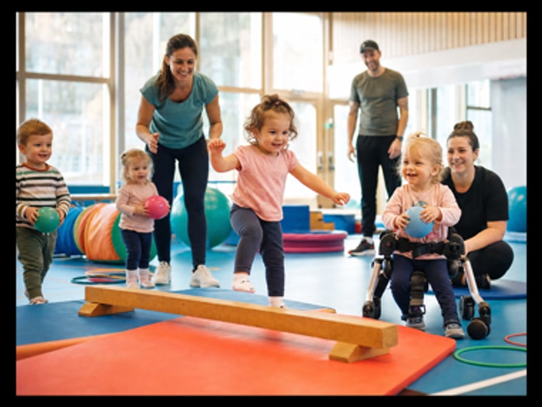Cours de gym adaptée pour enfants avec ou sans handicap
