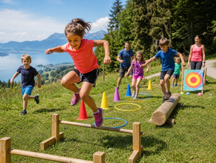 Organiser un parcours sportif en famille