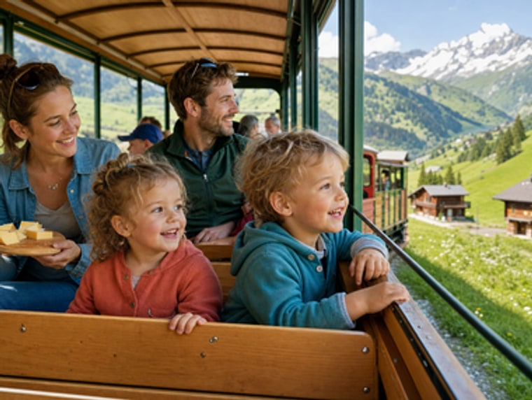 Le Petit Train des Combins - Découverte de l’histoire de la raclette