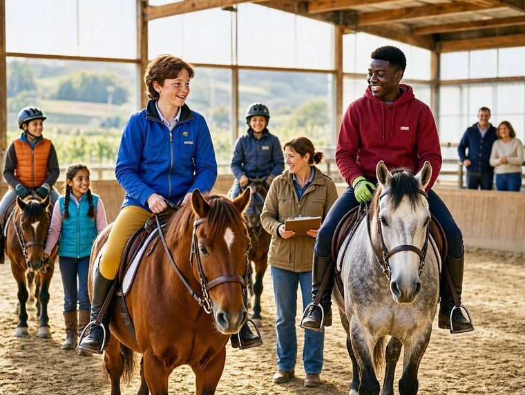 journée à thème équitation
