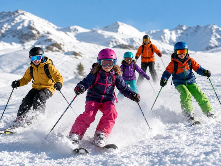 Aventure freeride pour 7 à 12 ans