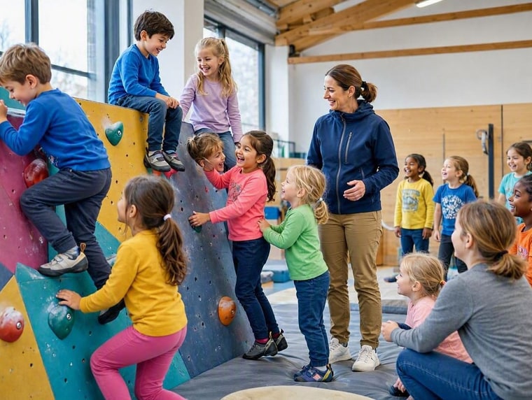 Kids Team Cours Semestriels D'Escalade