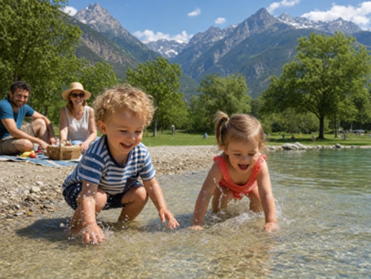 Domaine des Îles à Sion: une journée nature et loisirs en famille