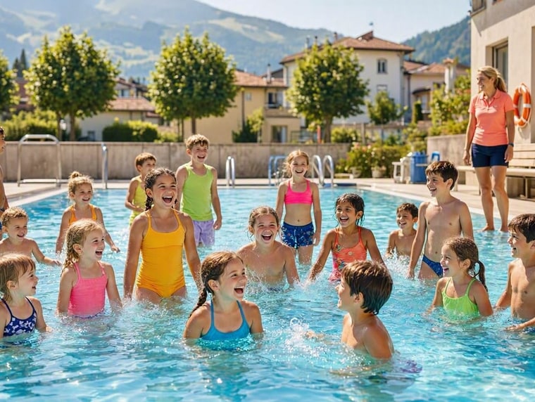 Cours de natation