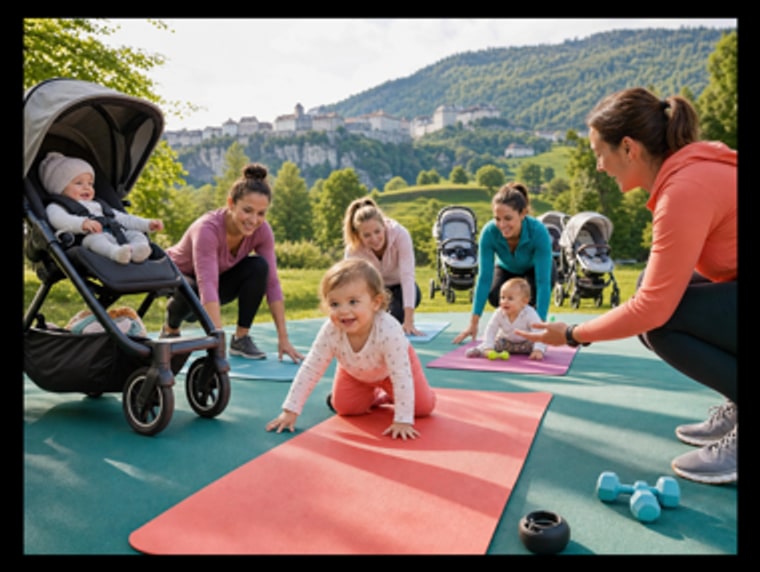 Cours de Gym poussette à Fribourg