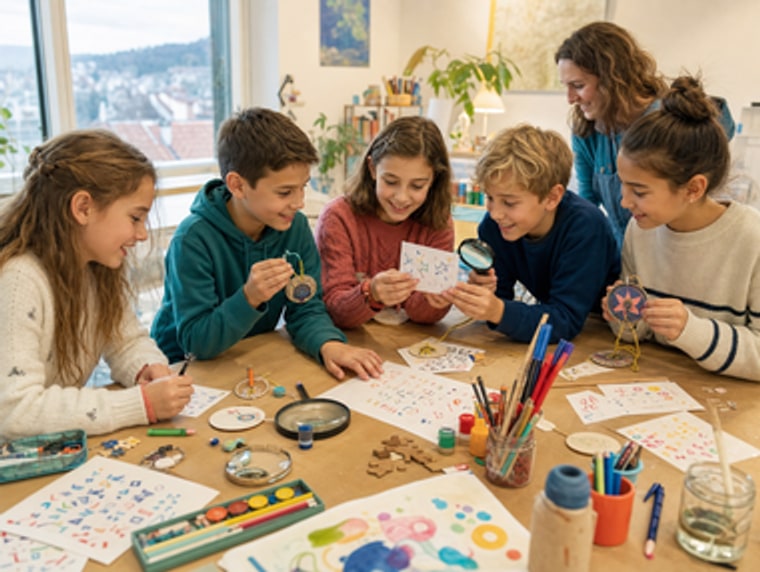Atelier d'enquête pour enfants créatifs