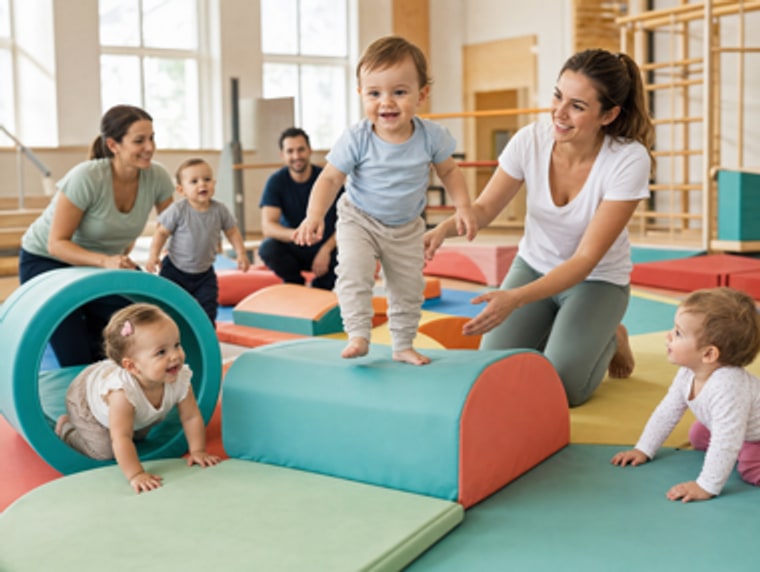 Cours de gym pour bébés