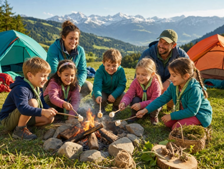 Colonie de vacances des scouts (5 à 7 ans)