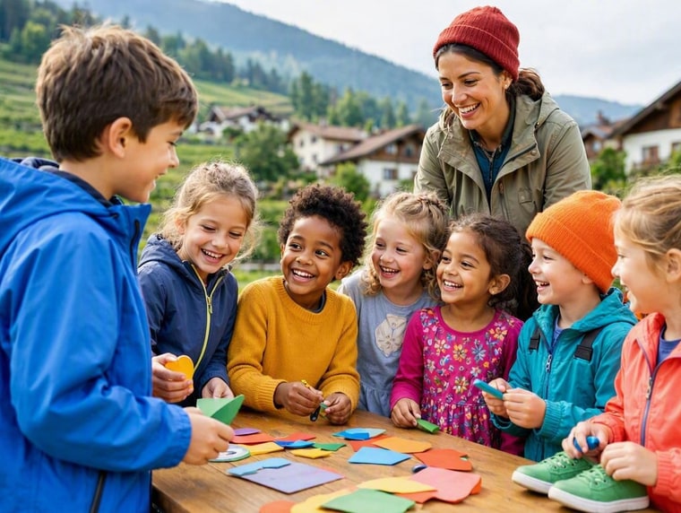 Les Lapins Bleus, Jardin D Enfants