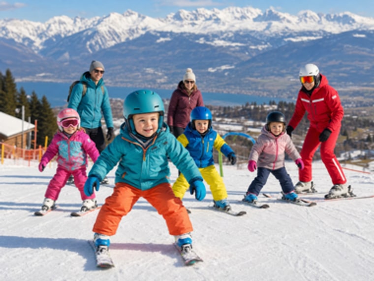 Cours de ski pour enfants
