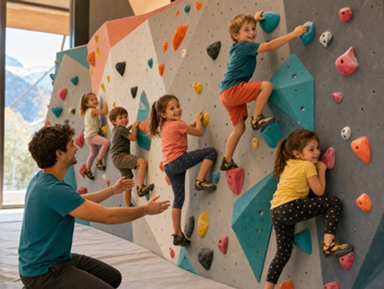 Cours d'escalade enfants