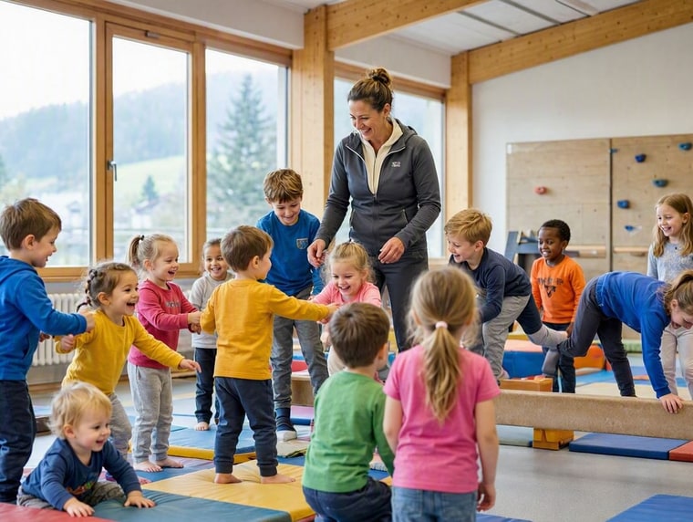 Gym pour enfants - Société Sportive de Jouxtens-Mézery