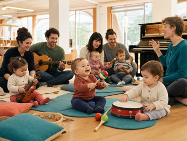 Éveil musical en famille
