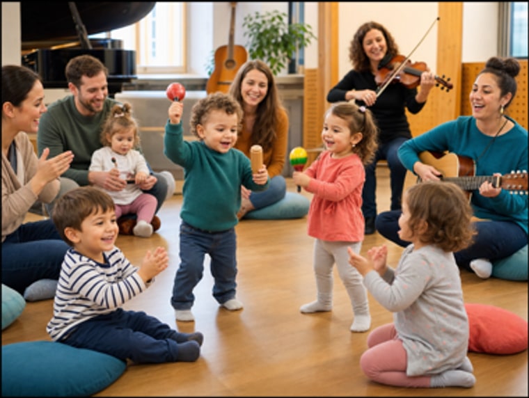 Éveil Musique & Mouvement (parents-enfants)