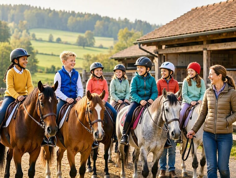 Cours d'équitation