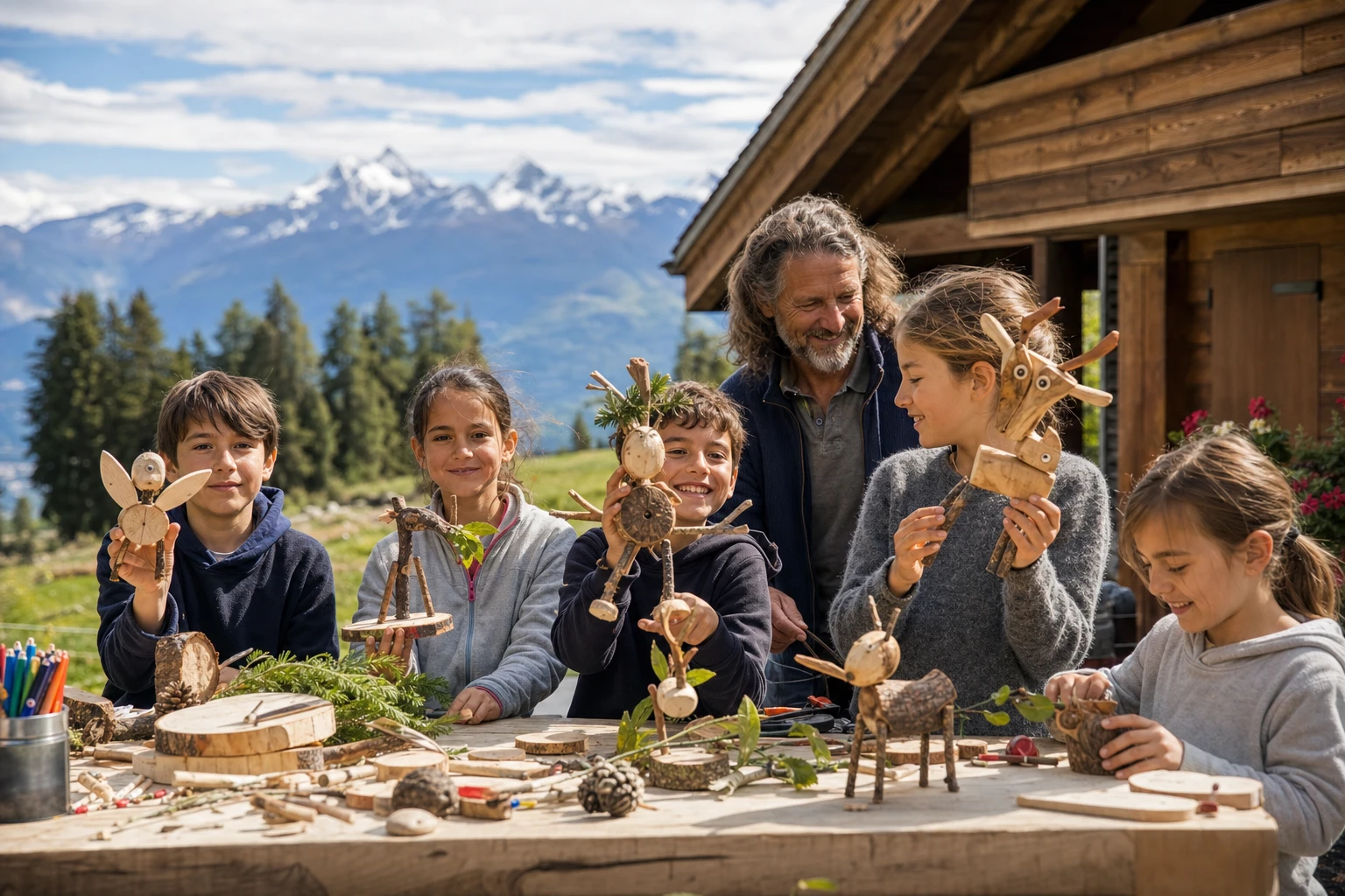 Ateliers de sculpture et création en bois