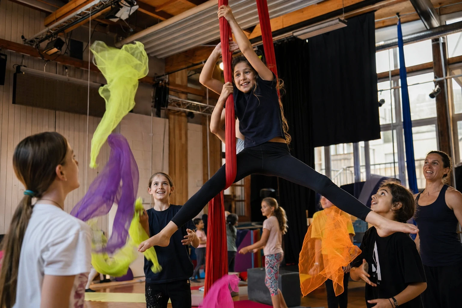 Stage de cirque et création de spectacle