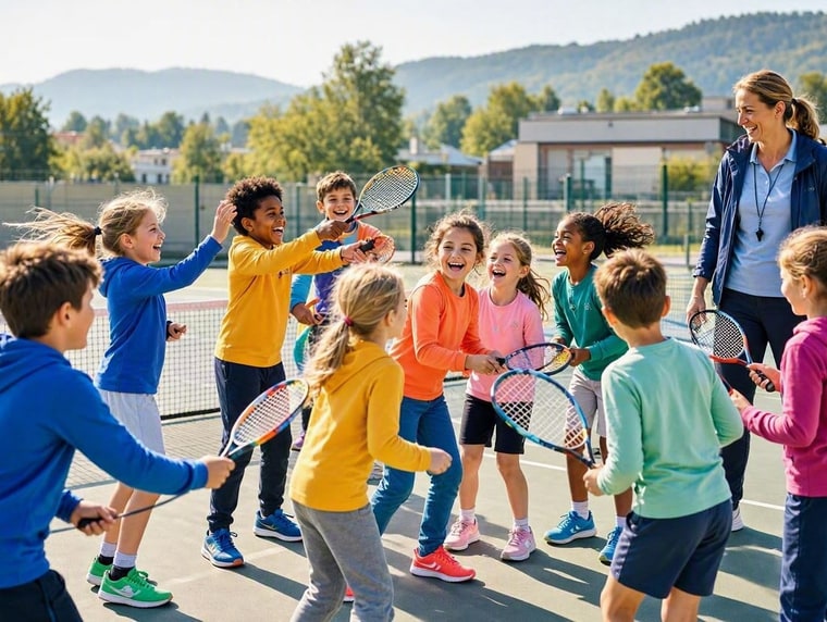 Cours de tennis Jeunes - 11 à 20 ans (saison été)