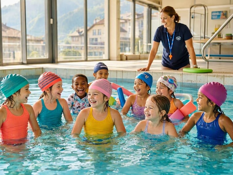 Cours de natation pour enfants