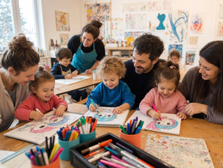 Abonnement 10 cours enfants - Art