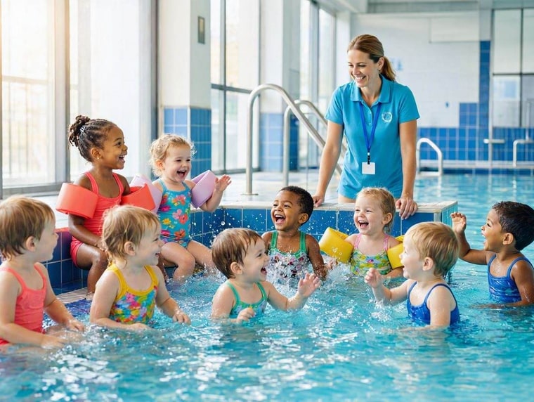 Cours de natation pour enfants (dès 3-4 ans)