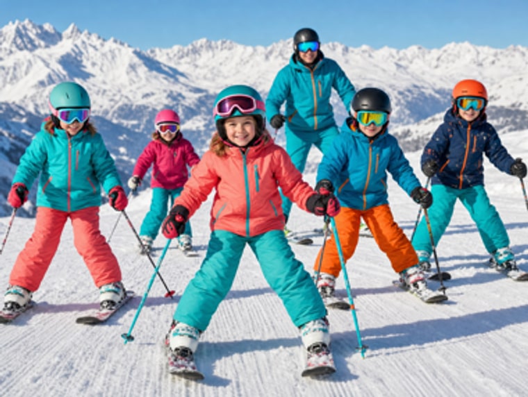 Cours de ski pour enfants