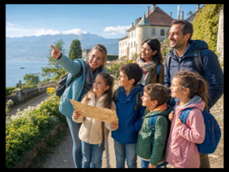 Historical and interactive tour of Coppet