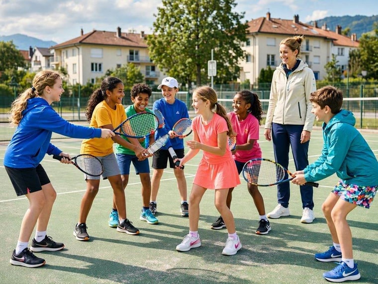 Cours de tennis Jeunes (11-20 ans) - Saison été