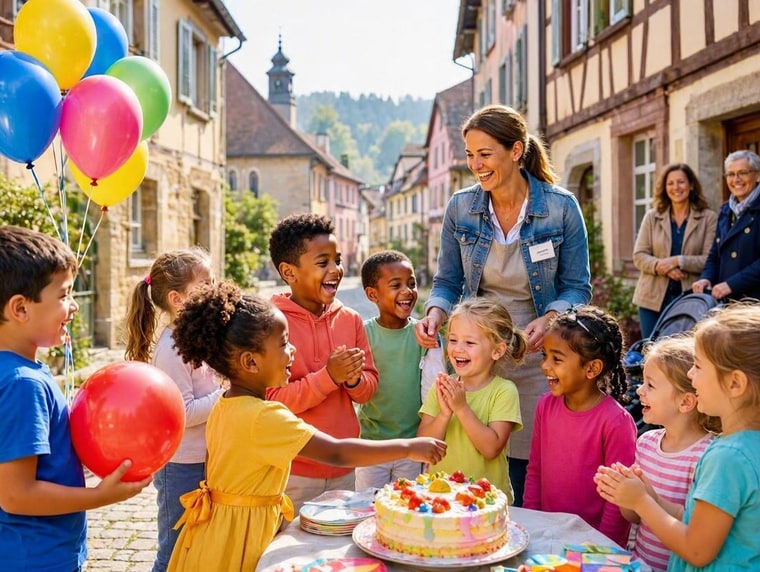 Anniversaire en forêt