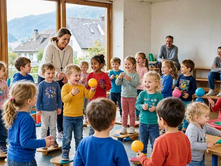 Cours de cirque à l'année