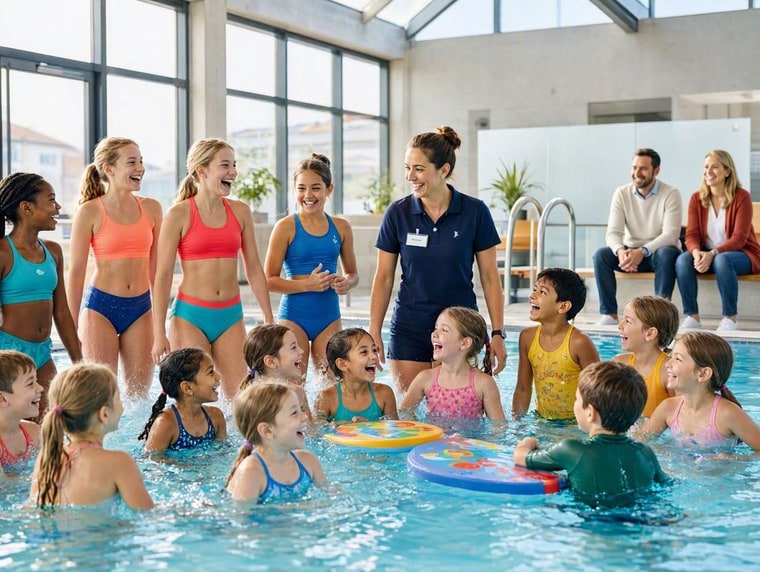 Cours de natation pour enfants
