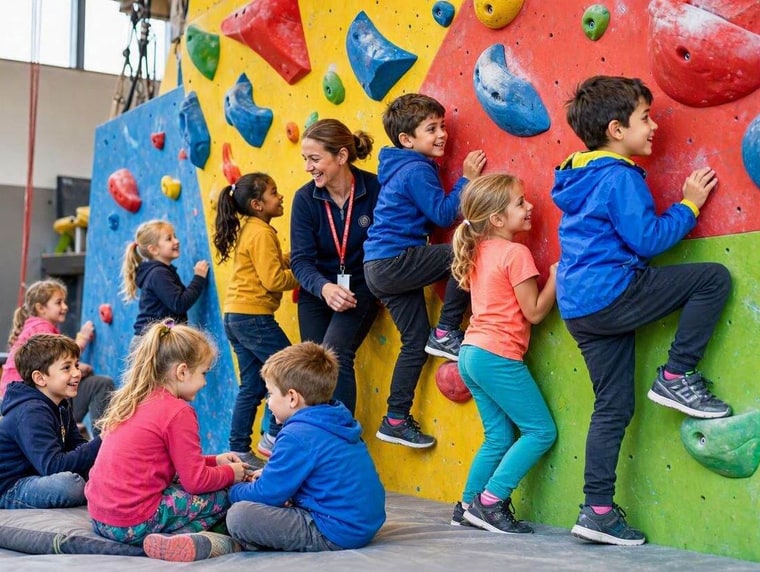 Cours d'escalade enfants 8–12 ans