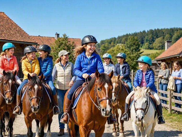 Camps d'équitation Corminboeuf